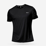 Men's Sports Suit Breathable Athletic Wear Sportswear Running Jogging Gym Ropa Deportiva Fitness Workout Clothes Soccer Camisetas Mart Lion Black Top L 