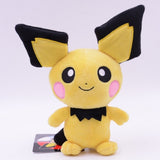20cm Pokemon Kawaii Plush Pikachu Pichu Anime Cartoon Toys Dolls Cute Filling Pendant Children Kids Mart Lion Pichu  