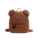  Bear Backpacks Portable Children Travel Shopping Rucksacks Women Cute Bear Shaped Shoulder Mart Lion - Mart Lion