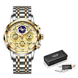 Gold Watch Women Watches Ladies Creative Steel Bracelet Female Waterproof Clock Relogio Feminino Mart Lion gold white China 