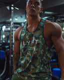 Camo Quick Dry Tank Top Men's Gym Fitness Bodybuilding Training Sleeveless Shirt Summer Casual Stringer Singlet Vest Clothing Mart Lion   