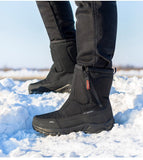  Winter Shoes Men Super Warming Plush Snow Boots Side Zipper Outdoor Casual Short Resistance Men's Hiking Mart Lion - Mart Lion