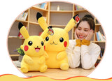 25cm-90cm Pokemon Pikachu Plush Toys Kawaii Anime Elf Plush Doll Soft Stuffed Cartoon Pikachu Doll Kids Mart Lion   