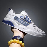 Men's Shoes Sports Casual Mesh Breathable Lace Up Running Student Cross Border Foreign Trade Mart Lion   