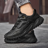 Leather Casual Shoes Breathable Sneakers Driving Loafers Moccasins