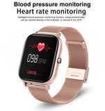Smart Watch Women Men's Full Touch Dial Call Fitness Tracker IP67 Waterproof Bluetooth Answer Call Smartwatch For Xiaomi Mart Lion   