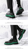 Green England Stylish Shoes for Men's Designer Casual Chaussure Homme Zapatillas De Hombre Mart Lion   