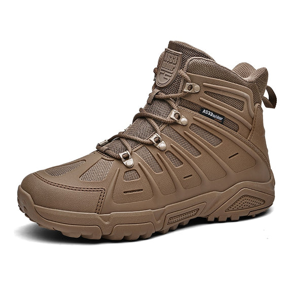 0 Winter Men's Military Boots Outdoor Hiking Special Force Desert Tactical Combat Ankle Work Mart Lion - Mart Lion