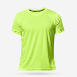 Multicolor Quick Dry Short Sleeve Sport T Shirt Gym Jerseys Fitness Shirt Trainer Running Men's Breathable Sportswear Mart Lion Green M 