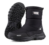 Winter High Boots men's Outdoor Walking Footwear Non-slip Snow Cotton Mart Lion   