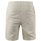 Men's Cotton Linen Shorts Pants Male Summer Breathable Solid Color Linen Trousers Fitness Streetwear Mart Lion   