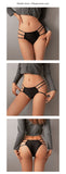 3pcs Low Rise Leopard Panties For Woman String Underwear Briefs Solid Panties Ladies Seamless Panty Mart Lion   