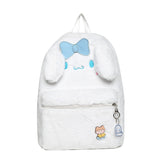 Kawaii Sanrioed Anime Cinnamoroll Melody Plush Bag Women Tote Handbags Shoulder Bags Backpack Plushie Stuffed Toy Mart Lion NM-1  