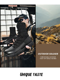 Waterproof Men's Tactical Military Boots Desert Hiking Camouflage High-top Desert Work