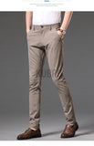 Straight Long Classic Trousers Office Dress Suit Outdoor Moletom Plaid Lattice Full Length Pants Mart Lion   