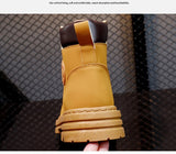  Men Shoes Trend All-match Short Boots Classic Autumn Casual Martin Retro Motorcycle Mart Lion - Mart Lion