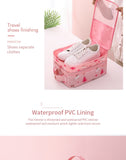 Travel Shoe Bag Set Trolley Case With Shoes For Trip Organizer Bag Waterproof Large Capacity 3-bit Shoe Box Portable Mart Lion   