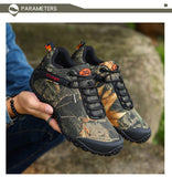 Hiking Shoes Men's Summer Winter Outdoor Warm Non Slip Camouflage Footwear Work Ankle Boot Fall Military Boots Hunting