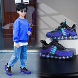 Boys Children Kids Sneakers Sport Shoes Casual Children Boy Leather Walking Winter Aut Autumn Warm Plush Mart Lion   