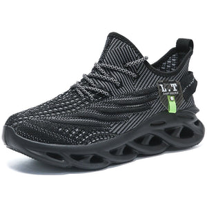 Ultralight Men's Free Running Shoes Dad Designer Sneakers Spring Walking Sports Jogging Footwear Mart Lion 2206black 6.5 