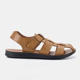 Leather Men Sandals Summer casual breathable beach summer sandals Mart Lion   