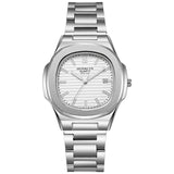 Men Watch Casual Quartz Diamond Women Watches Stainless Steel Diamond Multi-function reloj de mujer Mart Lion C3  