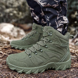 Winter Footwear Military Tactical Men's Boots Special Force Leather Desert Combat Ankle Army Shoes Mart Lion   