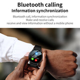 Smart Watch Round Waterproof Smartwatch Men's Women Fitness Tracker Blood Pressure Monitor for Android IOS Smart Clock Mart Lion   