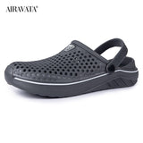 Summer Slippers Men's Women Beach Sandals Outdoor Comfy Clogs Shoes Flip Flops Mart Lion Gray 36 