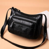 Designer Women Crossbody Bag Soft Pu Leather Shoulder Messenger Bag Purse Ladies Handbags Mart Lion A  