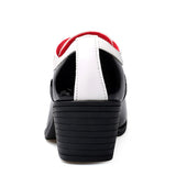 Men Shoes Lace-up Breathable Party Midheel Black Casual Zapatos De Hombre Mart Lion   