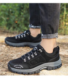 Men's Hiking Shoes Waterproof Warm Sneakers Climbing Casual Mart Lion   