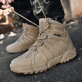 Winter Men's Military Boots Outdoor Hiking Special Force Desert Tactical Combat Ankle Work Mart Lion   