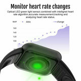  Multifunctional Smart Watch Women Men's  Bluetooth Connected Phone Music Fitness Sports Bracelet Sleep Monitor Y68 Smartwatch D20 Mart Lion - Mart Lion