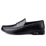 Super Soft Leather Men's Loafers Slip On Casual Footwear Moccasins Dress Shoes Mart Lion   