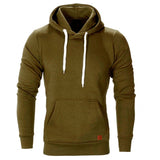 Men's Hoodies Sweatshirts Leisure Pullover Jumper Jacket Mart Lion Army Green S 