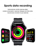 GT4 Smart Watch Men's Always-On Display NFC Bluetooth Call Heart Rate Blood Pressure Wireless Charging Smartwatch Mart Lion   