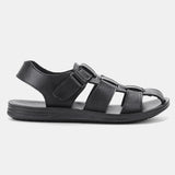 Leather Men Sandals Comfortable Lightweight Retro Sandals Summer Men shoes Mart Lion   