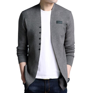 sweater The Latest Jacket Men's Autumn Knitted Breasted Slim Fit Sweaters Winter Mart Lion   