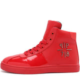 Red Brand Superstar Shoes Men's Luxury Designer Black Sneakers Street High top Skateboard Flats Mart Lion   