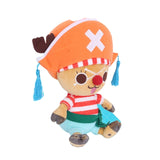 14-25cm One Piece Plush Toys Anime Figure Luffy Chopper Ace Law Cute Doll Cartoon Stuffed Keychain Pendants Kids Xmas Mart Lion 25CM 25CM Chopper 1 