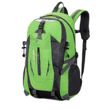 Nylon Waterproof Travel Backpacks Men's Climbing Bags Hiking Boy Girl Cycling Outdoor Sport School Bag Backpack For Women Mart Lion Green 33x52x18cm 