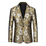 Men's Blazer Casual Steampunk Jacket Luxury Art Print Terno Social Masculino Homme Mart Lion 201 Asian M 45kg-55kg 