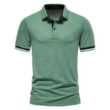 Pink Polo Manche Courte Homme Men's Summer Luxury Social Busines Camisa Polo Masculina Men's Golf Shirt Camisetas Top Mart Lion Green US Size S 
