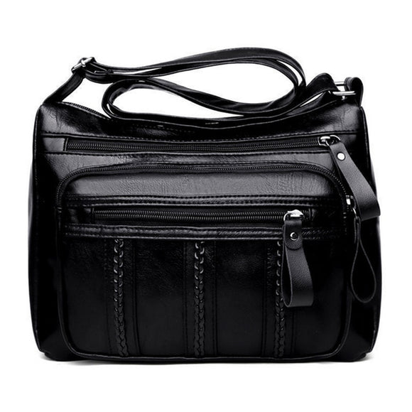  Designer Women Crossbody Bag Soft Pu Leather Shoulder Messenger Bag Purse Ladies Handbags Mart Lion - Mart Lion