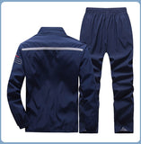 Men's Football Track suits Sportswear Men's Sets Casual Basketball Tracksuit Male Gyms Jogging Sweatshirt Sport Suit Mart Lion   