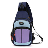Mini backpack small chest bag messenger bag female women sports bag travel bagpack crossbody bag back pack Mart Lion Purple China 