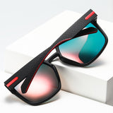 JackJad Outdoors Sports Square Shield Style Polarized TR90 Sunglasses Men's Women Brand Design Shades 3045 Mart Lion   