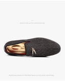 Summer Breathable Leather Shoes Casual  Men Mart Lion   