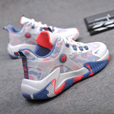 Cool Basketball Shoes Sports Casual Men's Breathable Mesh Korean Cross-border Mart Lion   